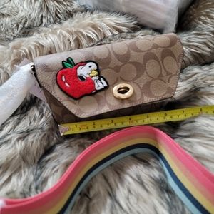 Coach x Peanuts with Snoopy patch